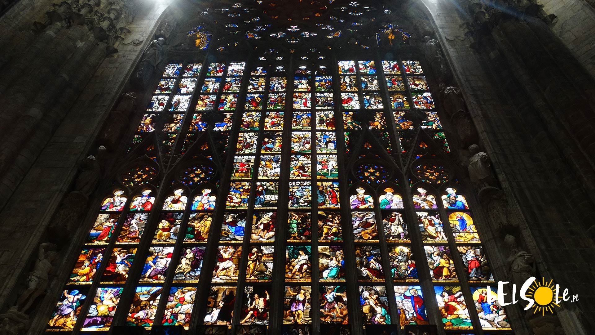 Stained Glass Milan Cathedral