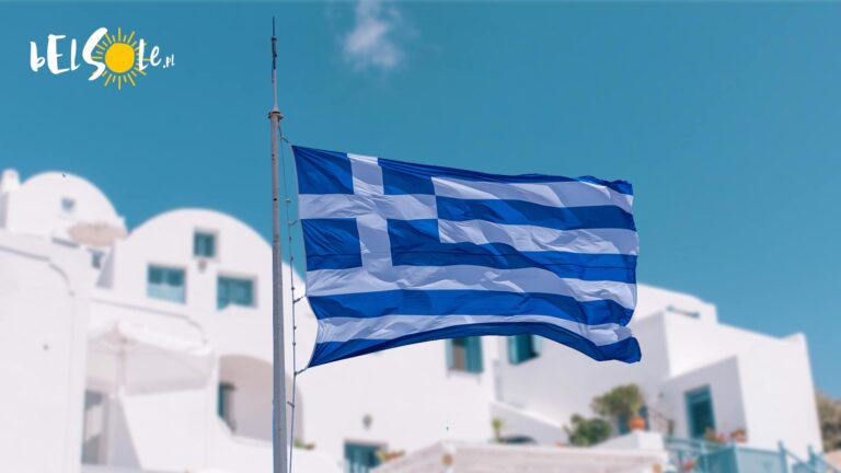 What Does The Flag Of Greece Represent BelSole   Flaga Grecji 1 768x432 